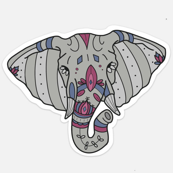 elephant-sticker-cute-animal-vsco