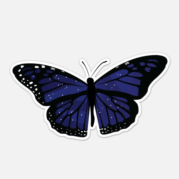 Celestial Monarch Butterfly Sticker
