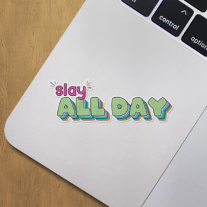 laptop-sticker-slay-all-day
