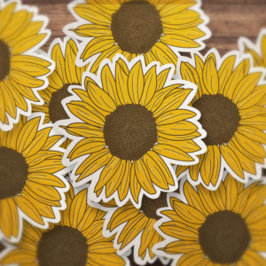 sunflower-sticker-cute-flower-aesthetic-3