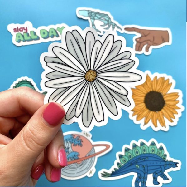 aesthetic daisy sticker