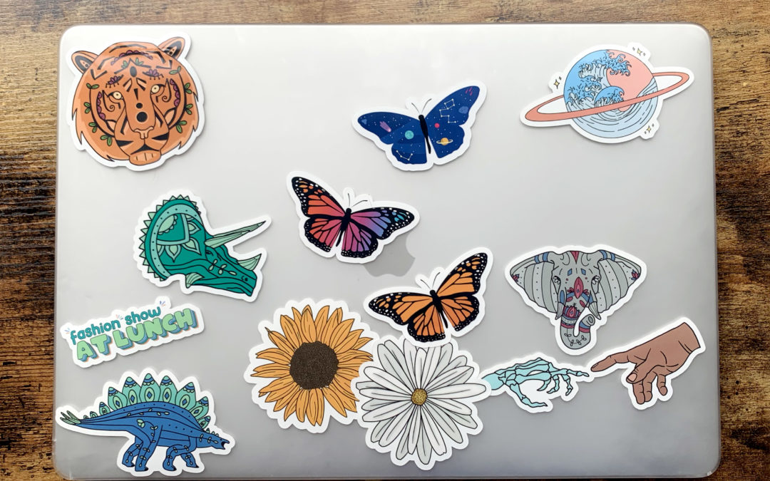 The Art of Laptop Stickers