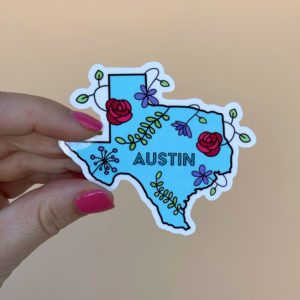 austin-texas-stickers-aesthetic-hand